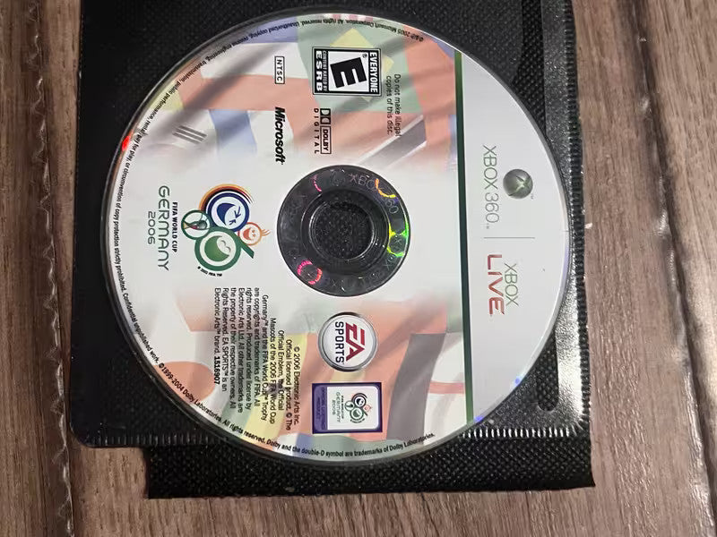 FIFA World Cup: Germany 2006 (Microsoft Xbox 360, 2006) DISC ONLY