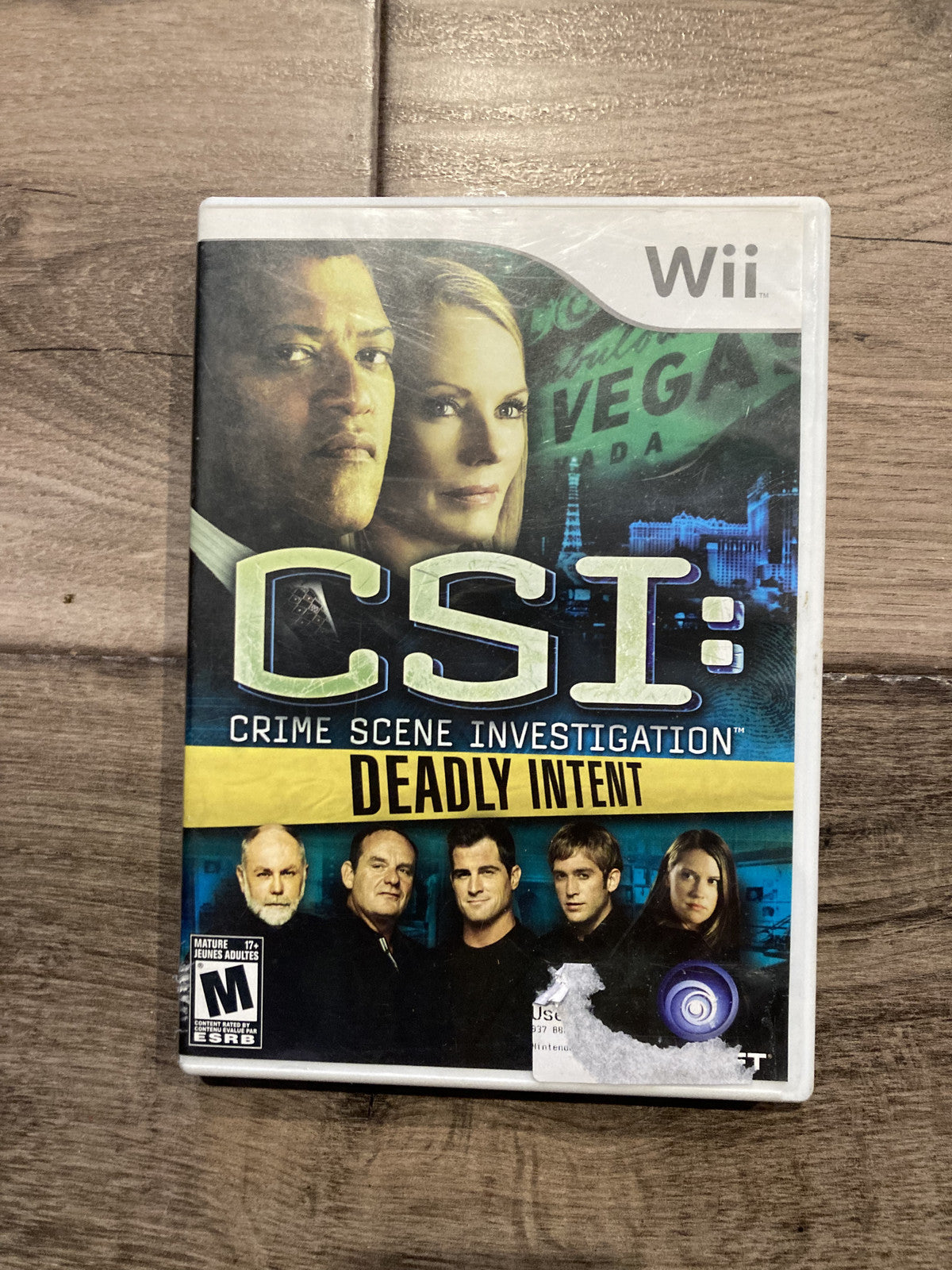 CSI: Crime Scene Investigation: Deadly Intent (Nintendo Wii, 2009) CIB COMPLETE