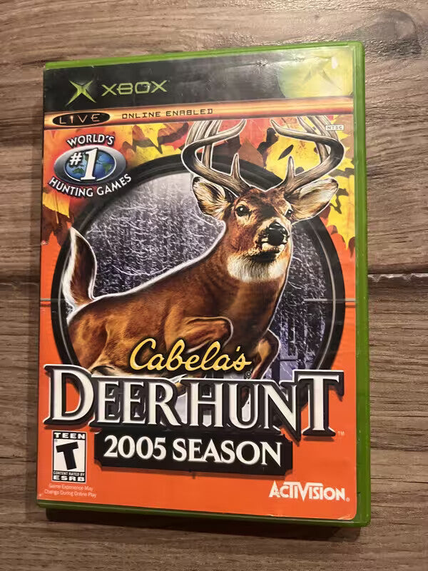Cabela's Deer Hunt 2005 Season (Microsoft Xbox, 2004) NO MANUAL