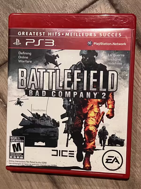 Battlefield: Bad Company 2: Greatest Hits (Sony Playstation 3, 2010) CIB