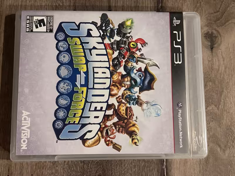 Skylanders Swap Force: Game Only (Sony Playstation 3, 2013) CIB