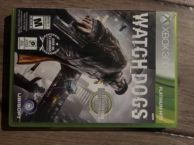 Watch Dogs: Platinum Hits (Microsoft Xbox 360, 2014) CIB