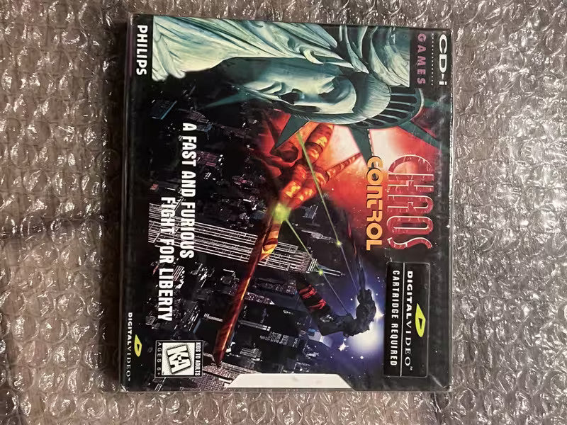 Chaos Control (Philps CD-i CDI, 1995) BRAND NEW SEALED WITH SLIP COVER