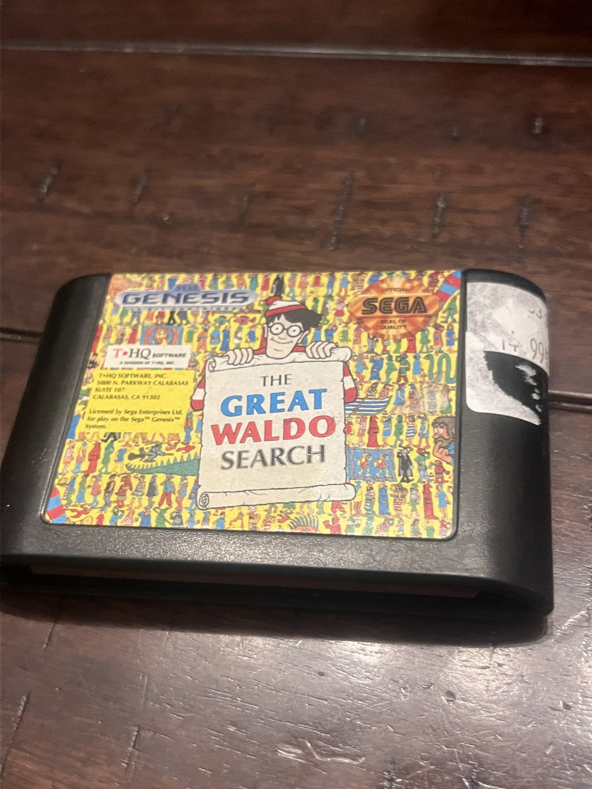 Great Waldo Search (Sega Genesis, 1992) CART ONLY