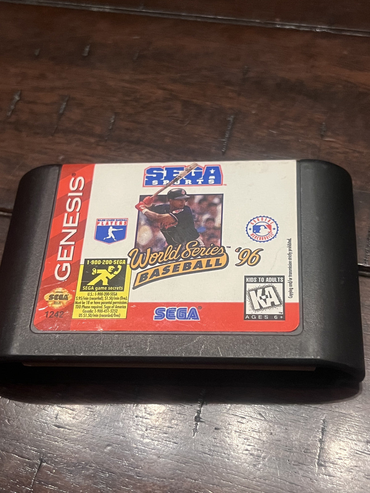 World Series Baseball ‘96 (Sega Genesis, 1996) CART ONLY