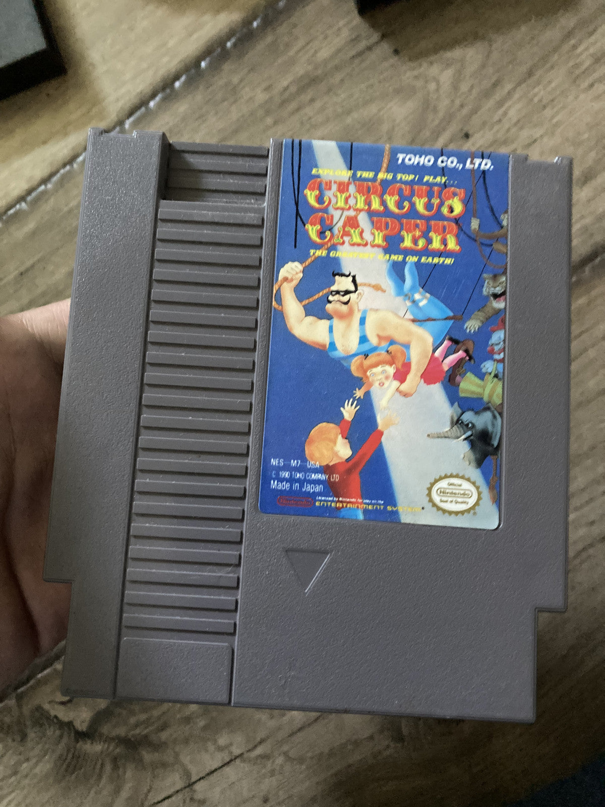 Circus Caper (Nintendo NES, 1990) CART ONLY