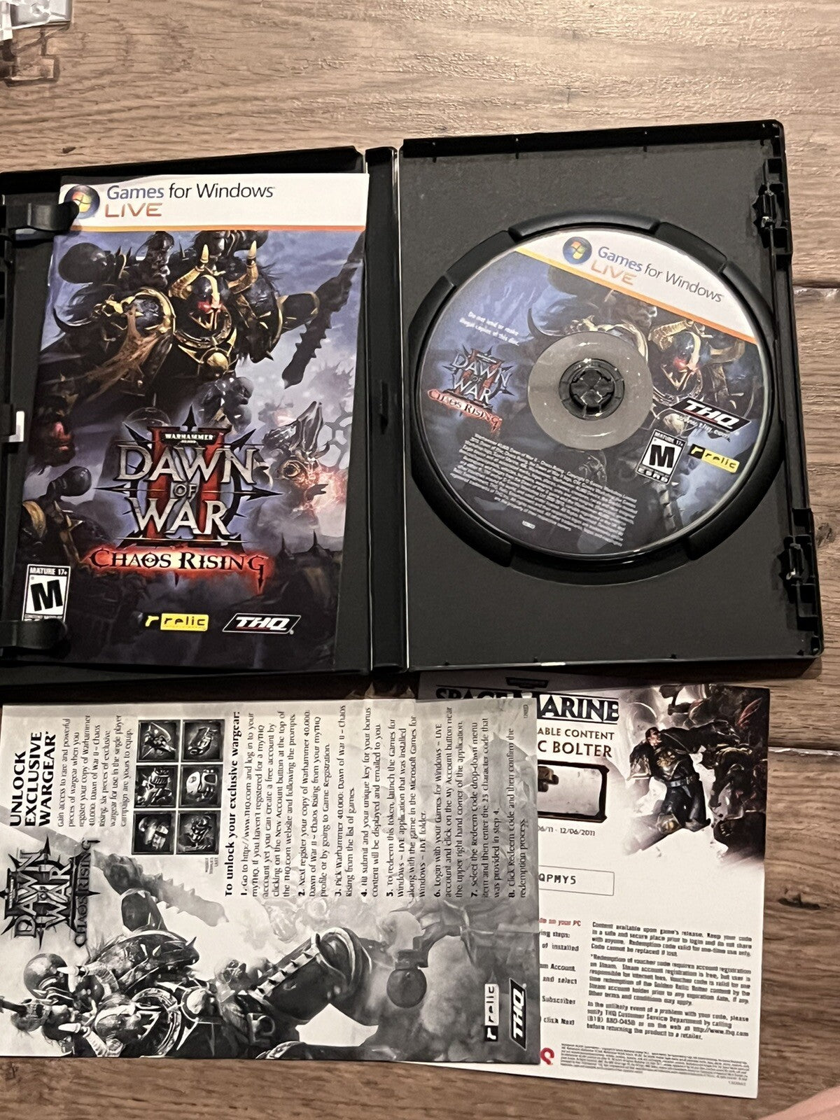 Warhammer 40000: Dawn of War II: Chaos Rising (PC DVD-ROM, 2010) CIB