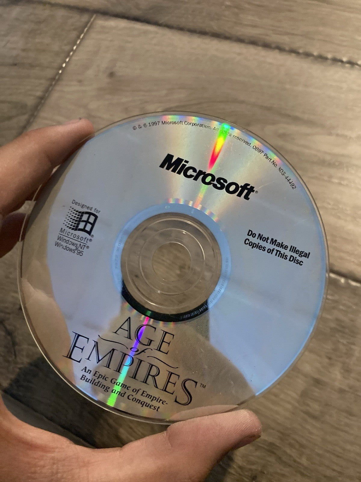 Age of Empires PC Game DISC ONLY