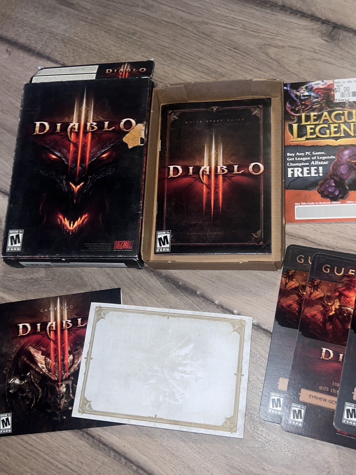 Diablo III (PC Games, 2012) CIB COMPLETE