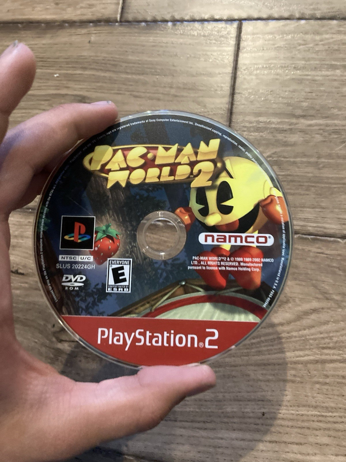 Pac-Man World 2: Greatest Hits (Sony PlayStation 2, 2002) DISC ONLY