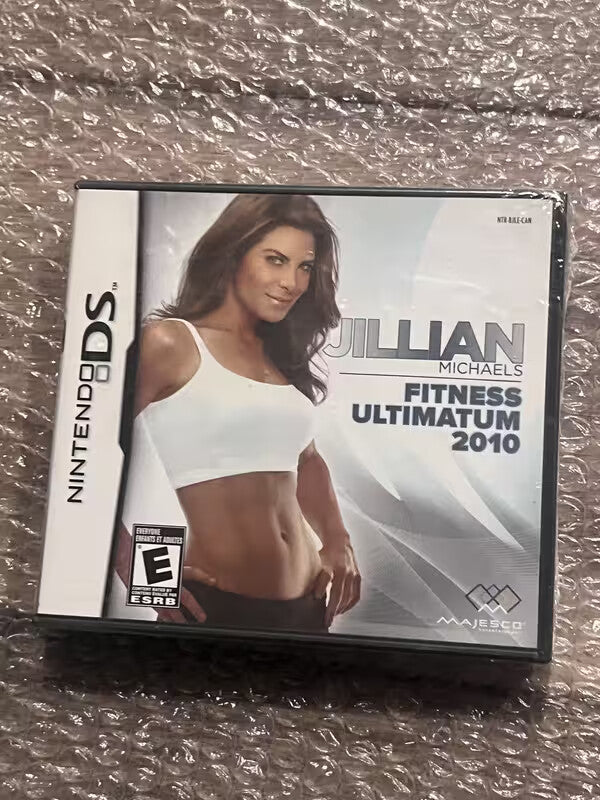 Jillian Michaels' Fitness Ultimatum 2010 (Nintendo DS, 2009) BRAND NEW SEALED