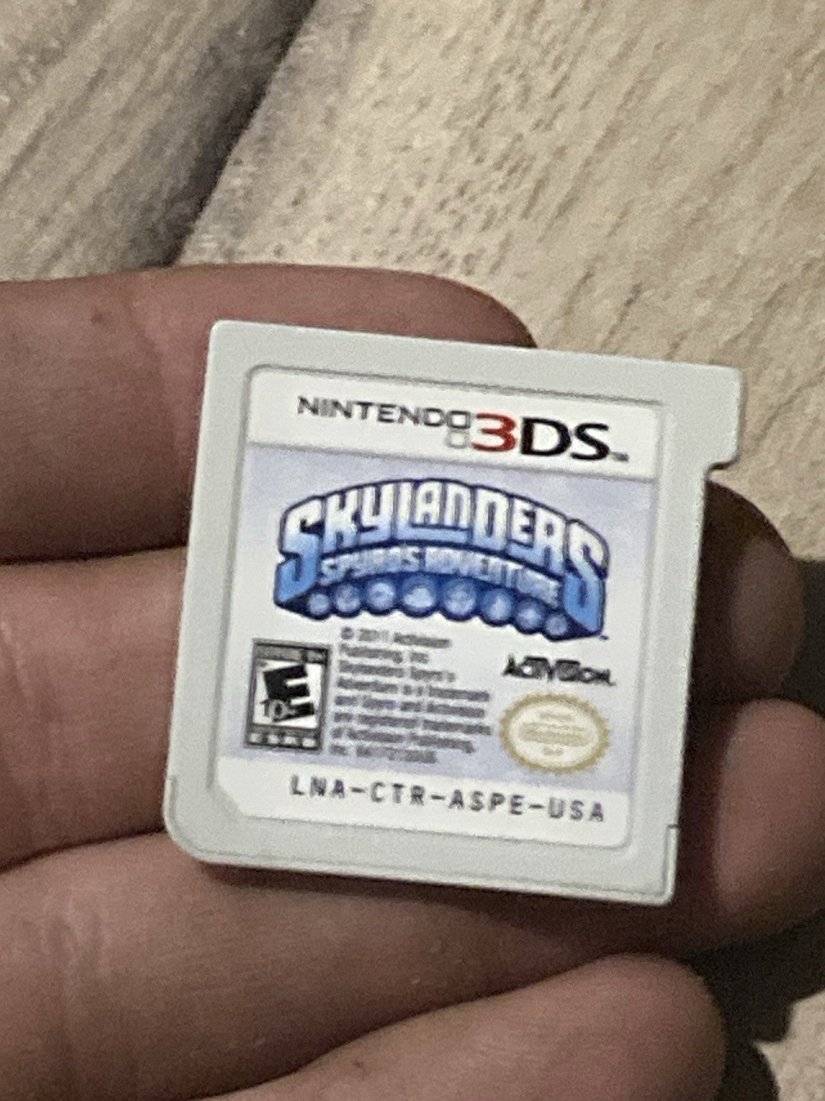 Skylanders Spyro's Adventure (Nintendo 3DS, 2011) CART ONLY