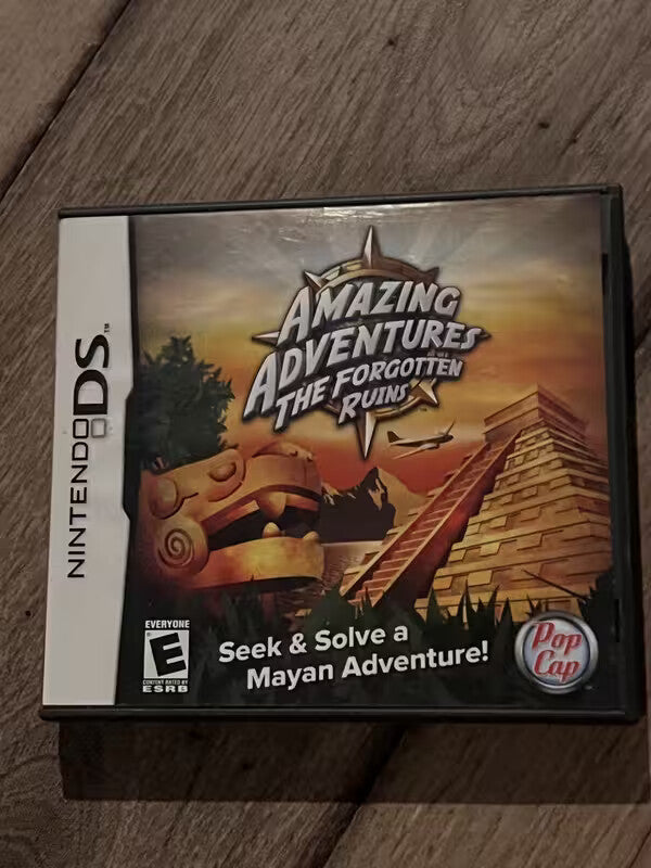 Amazing Adventures The Forgotten Ruins (Nintendo DS, 2008) CIB