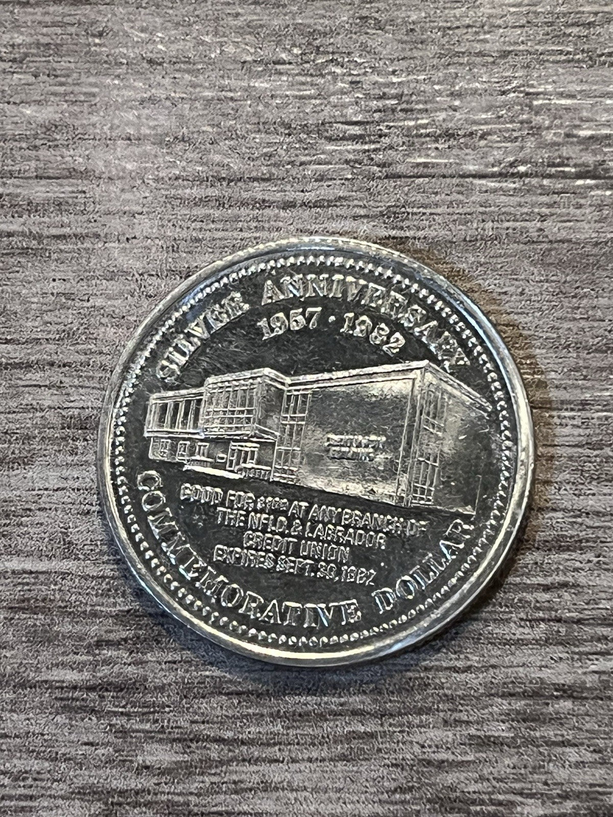 1957-1972 Newfoundland & Labrador Credit Union Trade Dollar