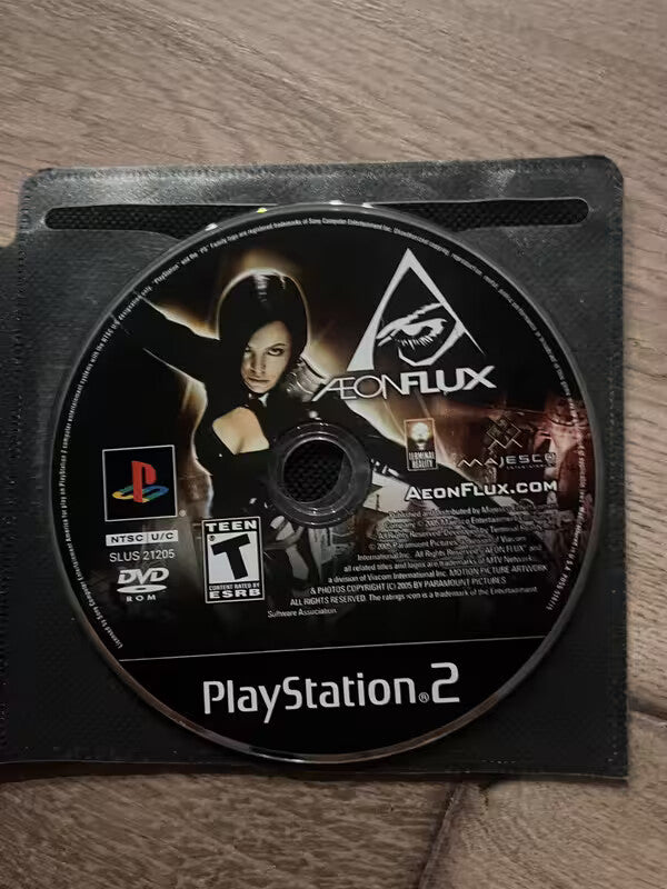 Aeon Flux (Sony Playstation 2, 2005) DISC ONLY