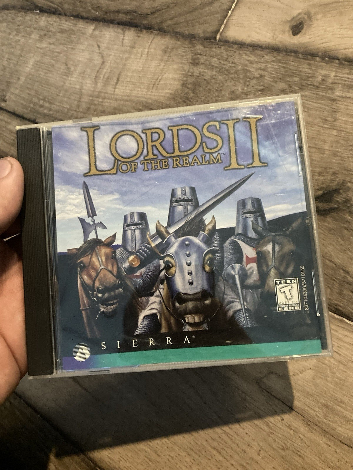 Lords of the Realm II (PC CD-ROM, 1996) CIB COMPLETE