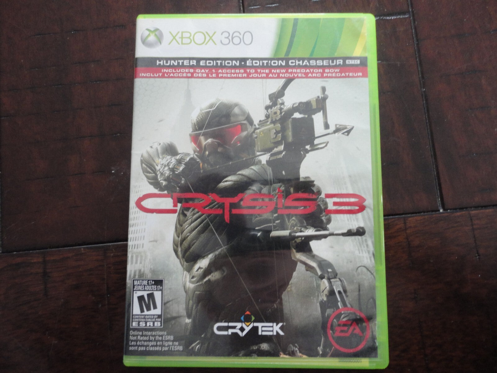 Crysis 3: Hunter Edition (Microsoft Xbox 360, 2013) CIB