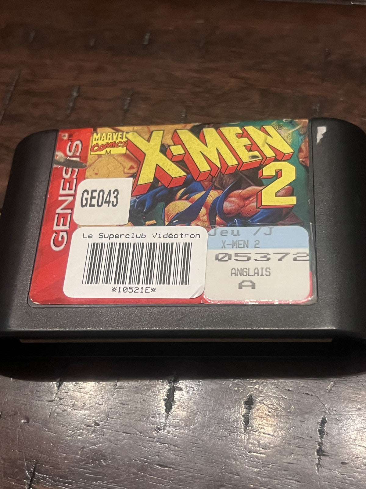 X-Men 2 The Clone Wars (Sega Genesis, 1995) CART ONLY