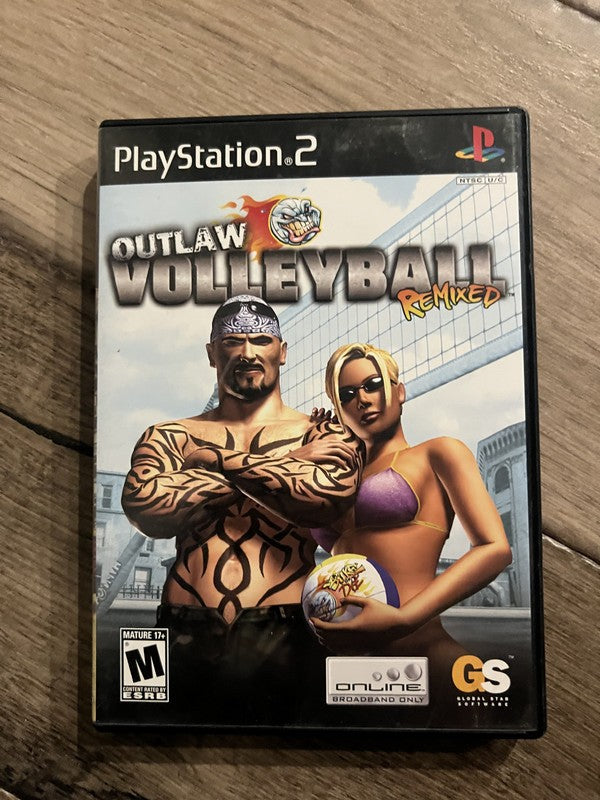 Outlaw Volleyball Remixed (Sony PlayStation 2, 2005) NO MANUAL