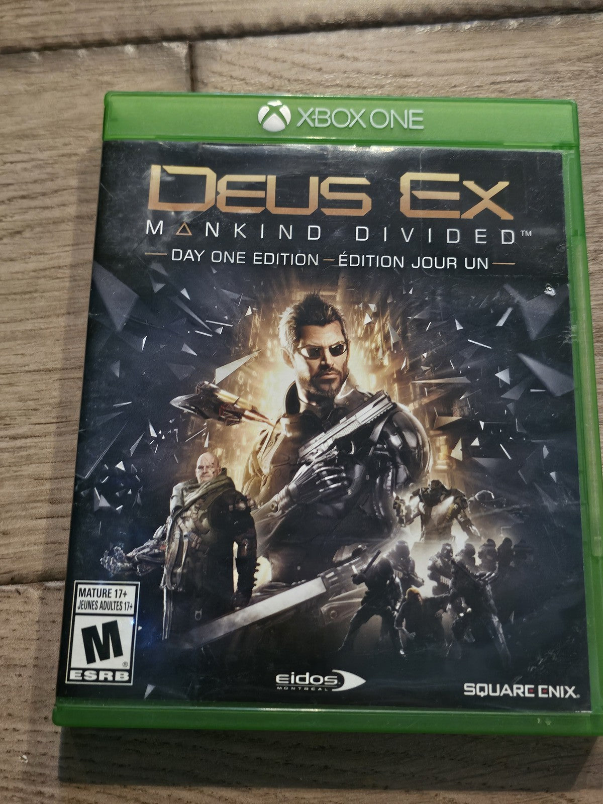 Deus Ex: Mankind Divided (Microsoft Xbox One, 2016) CIB COMPLETE