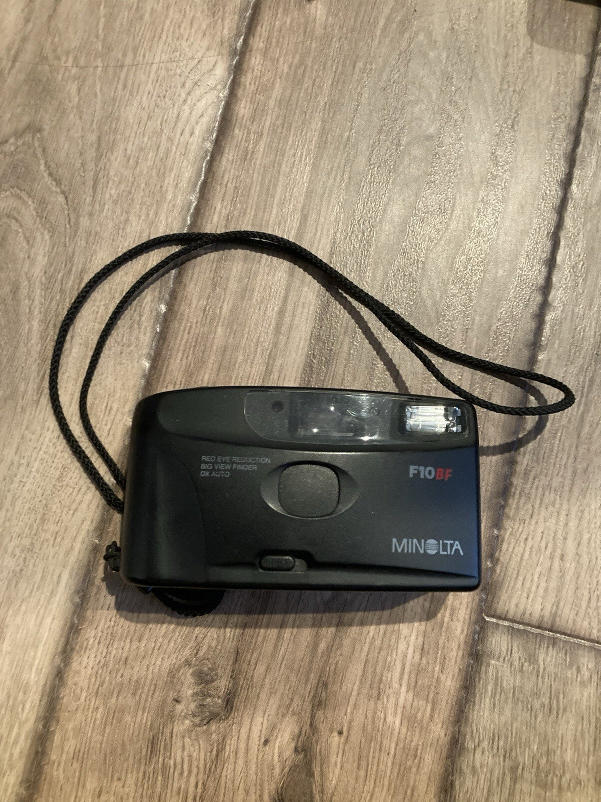 Minolta F10bf 35 MM Camera Point & Shoot Untested Lomography