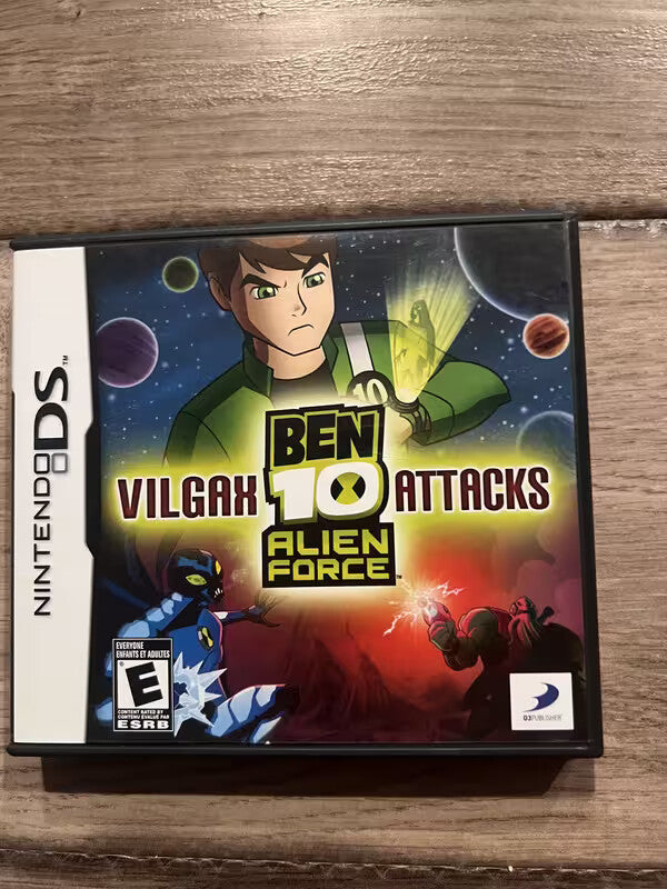 Ben 10: Alien Force: Vilgax Attacks (Nintendo DS, 2009) CIB