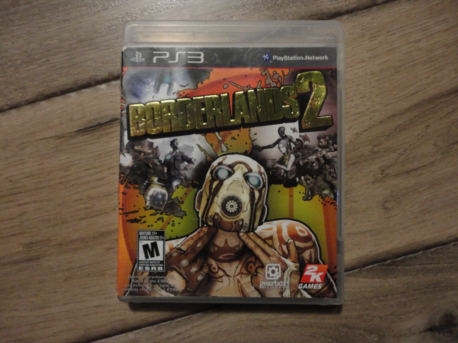 Borderlands 2 (Sony PlayStation 3, 2012) NO MANUAL
