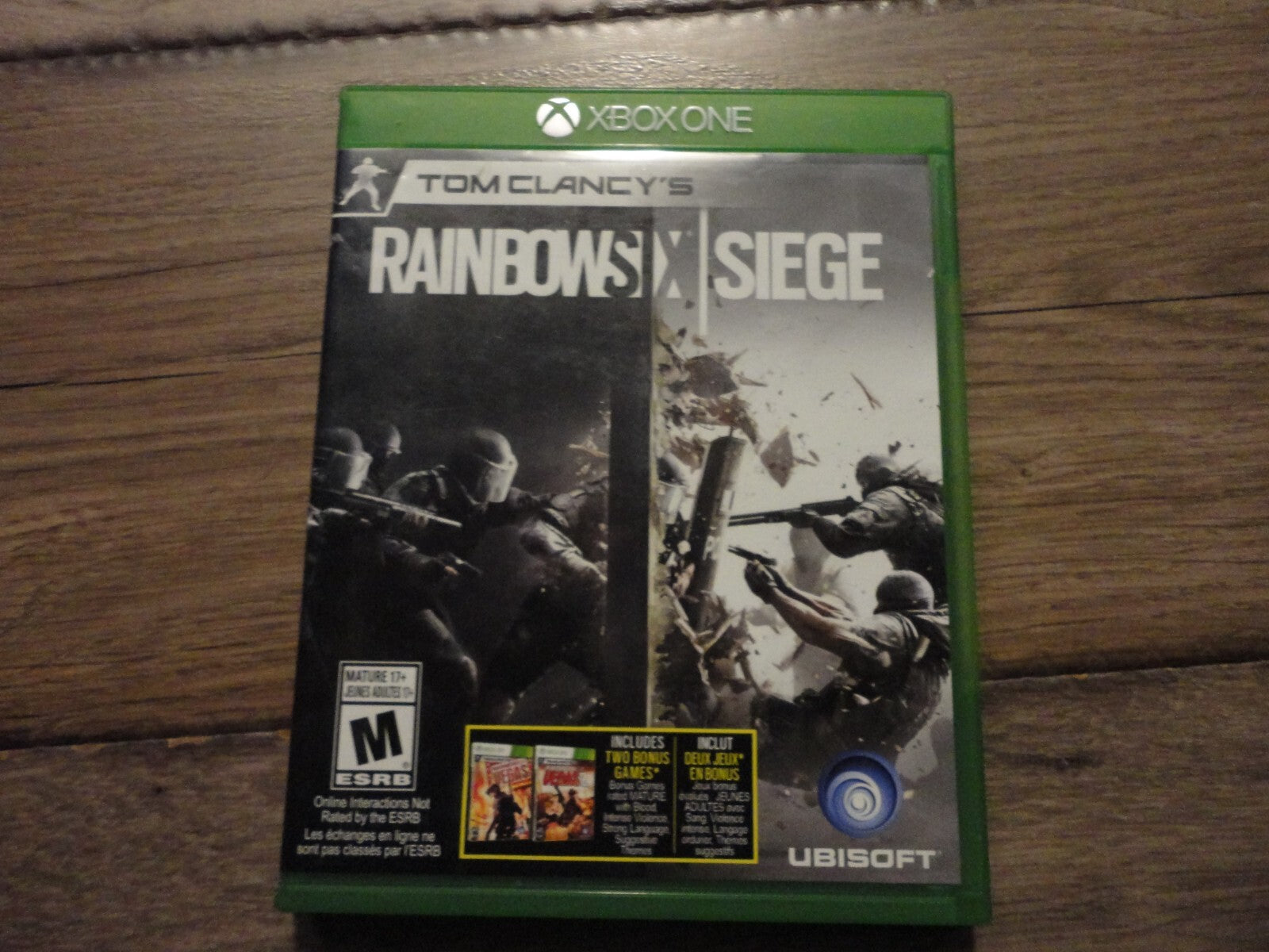 Tom Clancy's Rainbow Six Siege (Xbox One, 2015) CIB