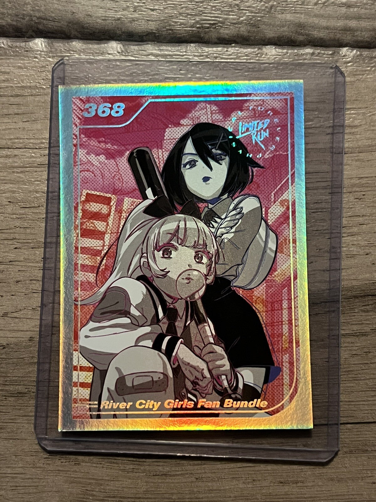 Limited Run Games Silver Trading Card Series 2 #368: River City Girls Fan Bundle