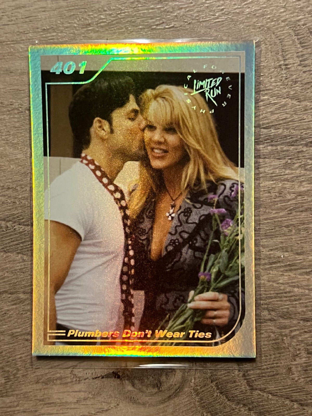 Limited Run Games Silver Trading Card Series 2 #401: Plumbers Don't Wear Ties