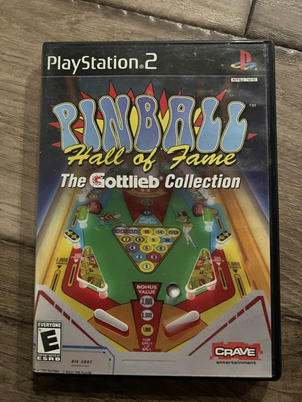 Pinball Hall of Fame: The Gottlieb Collection (Sony PlayStation 2, 2004) CIB