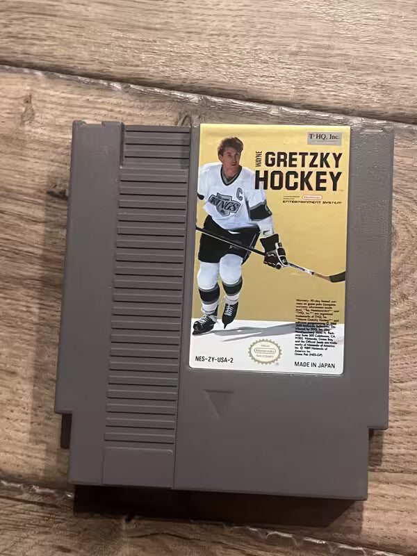 Wayne Gretzky Hockey: White Jersey (NES Nintendo, 1988) CART ONLY