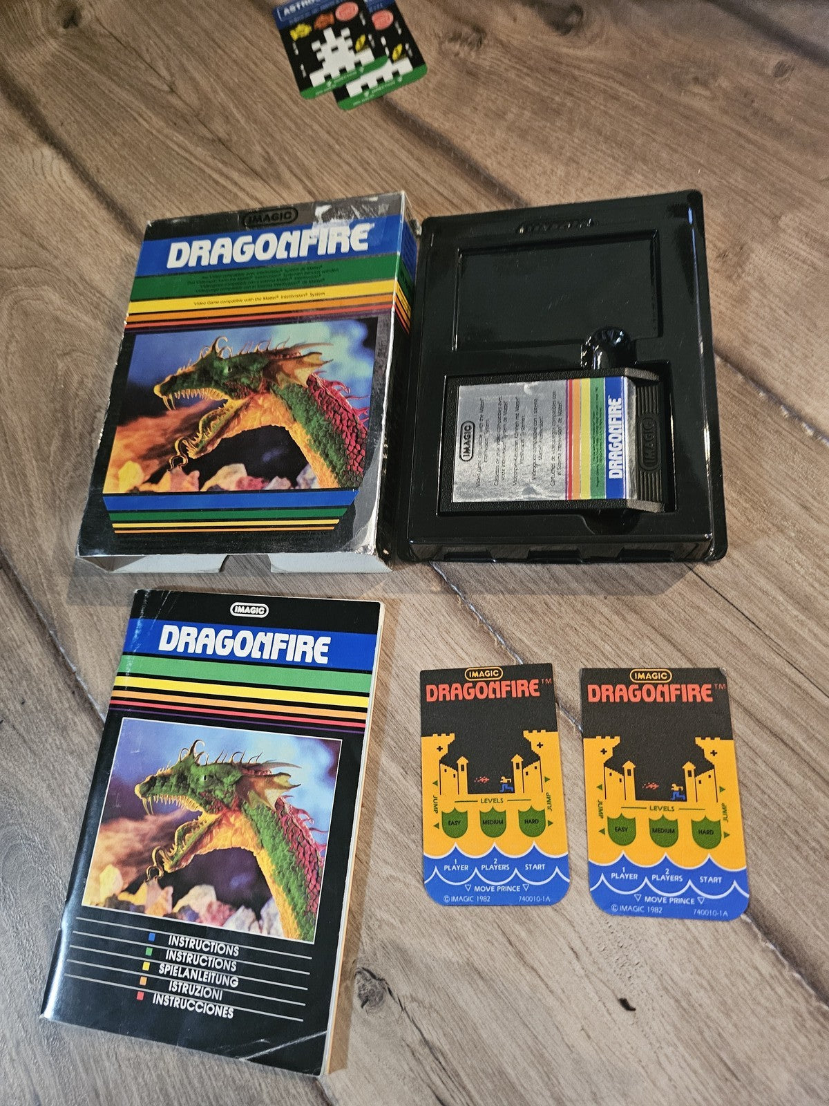 Dragonfire (Intellivision, 1983) CIB COMPLETE