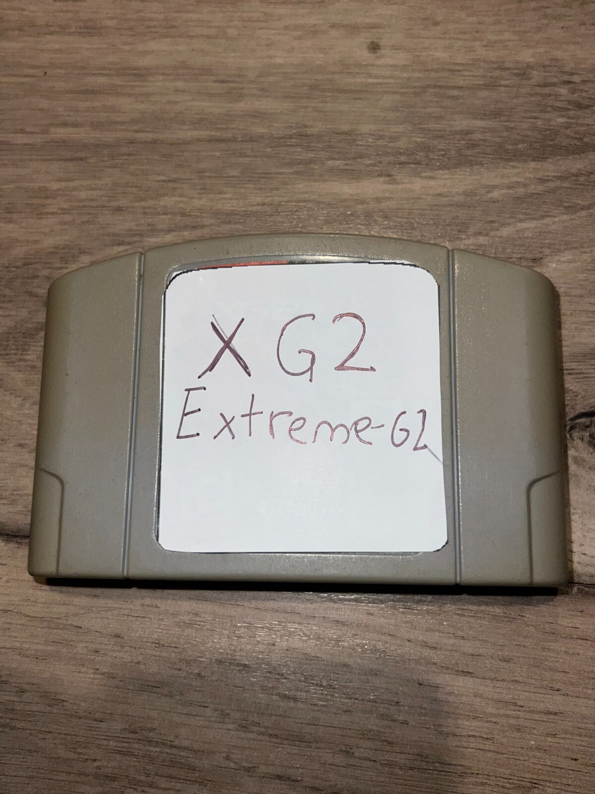 Extreme-G 2 XG2 (Nintendo 64, 1998) CART ONLY NO LABEL NTSC U/C