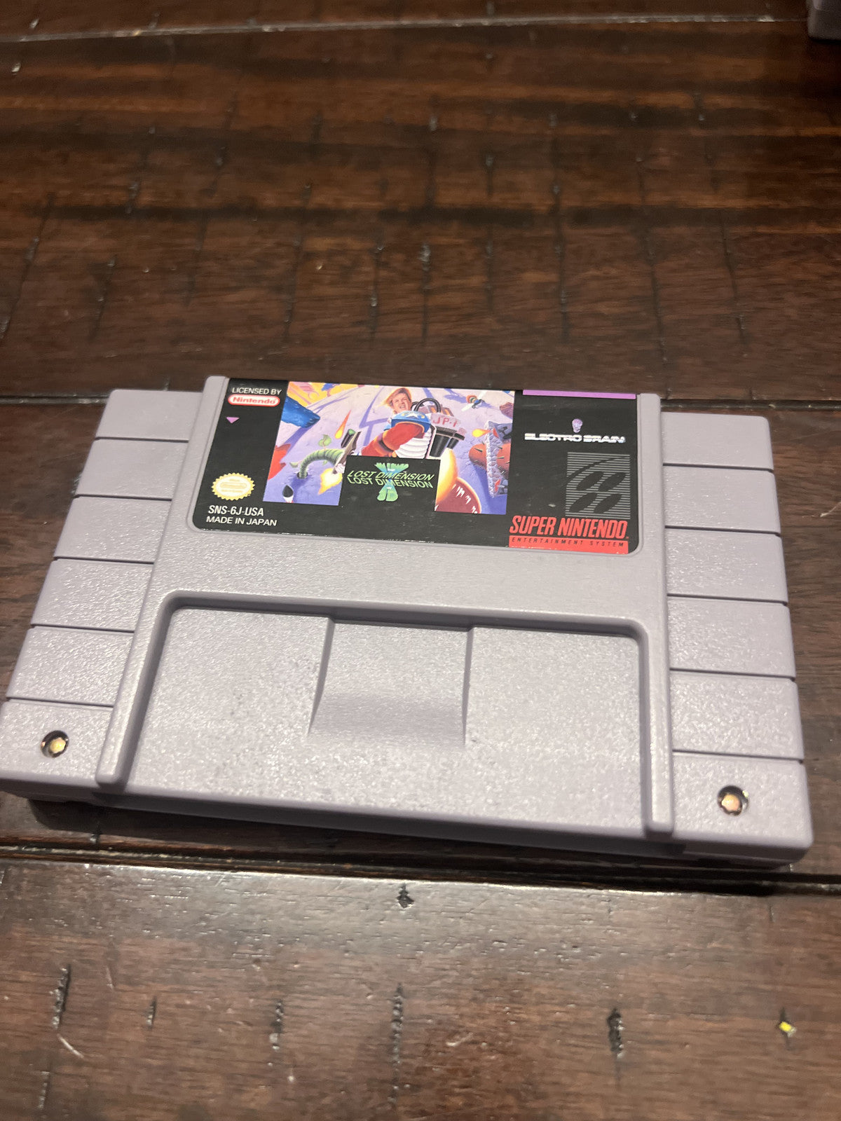 Jim Power: The Lost Dimension (Super Nintendo SNES, 1993) CART ONLY