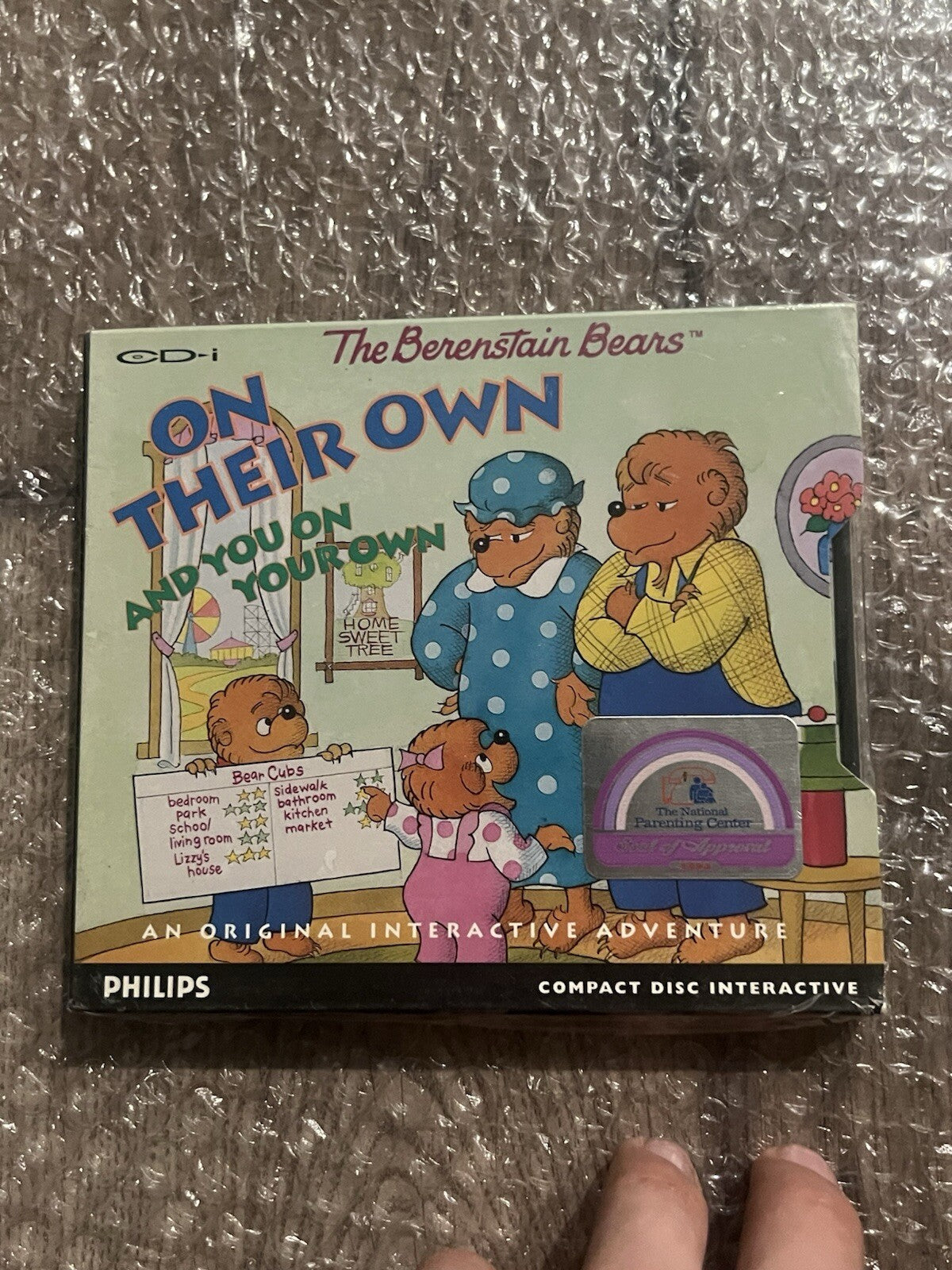 Berenstain Bears On Their Own (Philips CD-i, 1991) BRAND NEW SEALED
