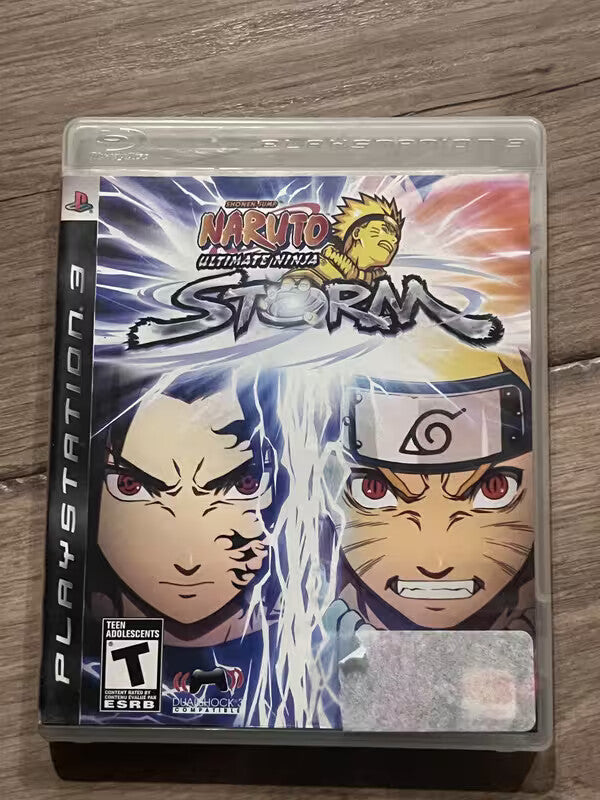 Naruto Ultimate Ninja Storm (Sony Playstation 3, 2008) NO MANUAL