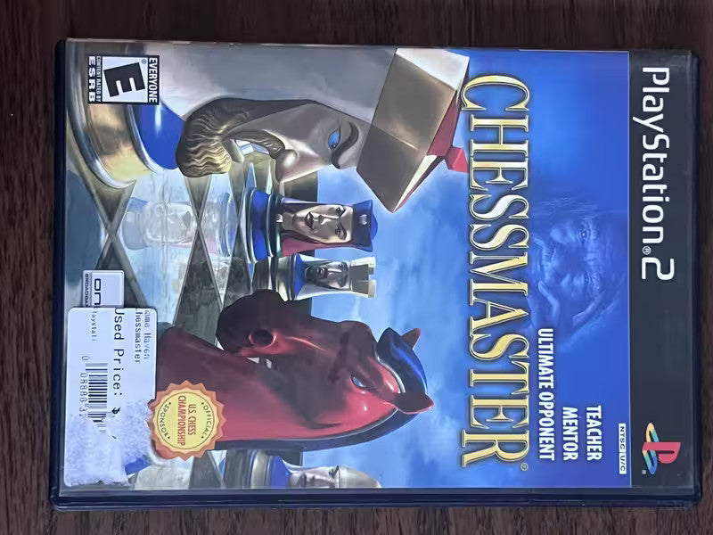 Chessmaster (Sony Playstation 2 PS2, 2003) CIB COMPLETE