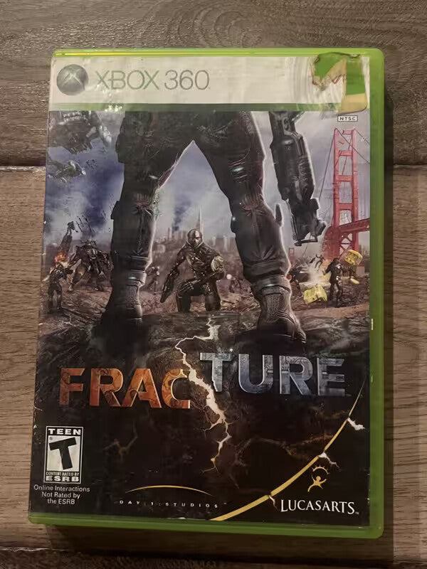 Fracture (Microsoft Xbox 360, 2008) NO MANUAL