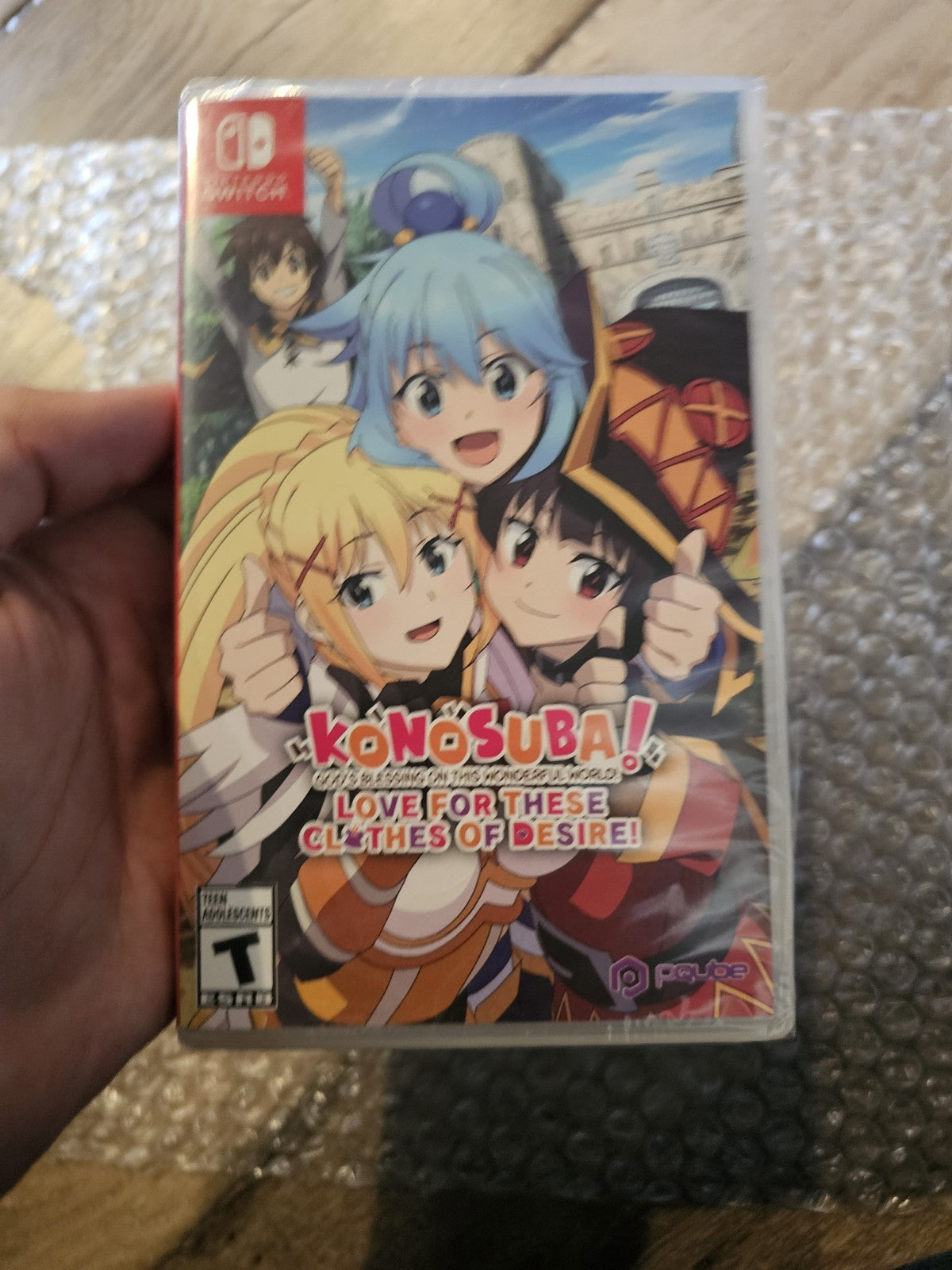 Konosuba God's Blessing Wonderful World Love For These Clothes Of Desire Switch