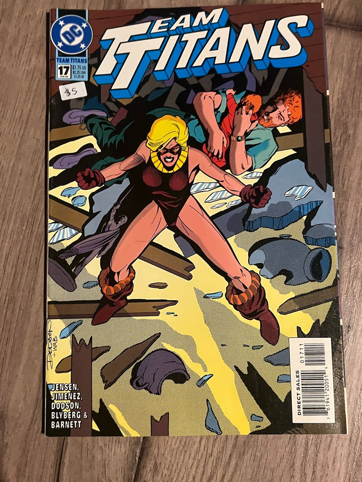 Team Titans #17 Feb 1994 DC Comic Book