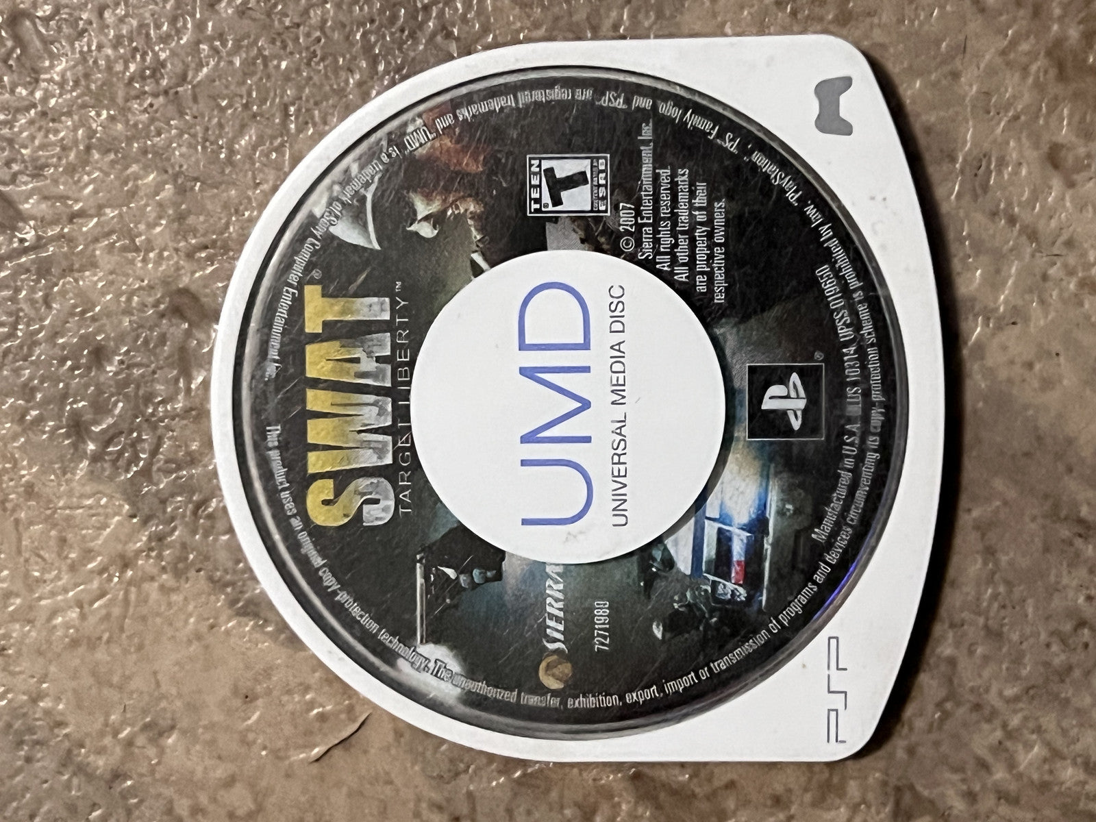 SWAT Target Liberty (Sony PSP, 2007) UMD ONLY