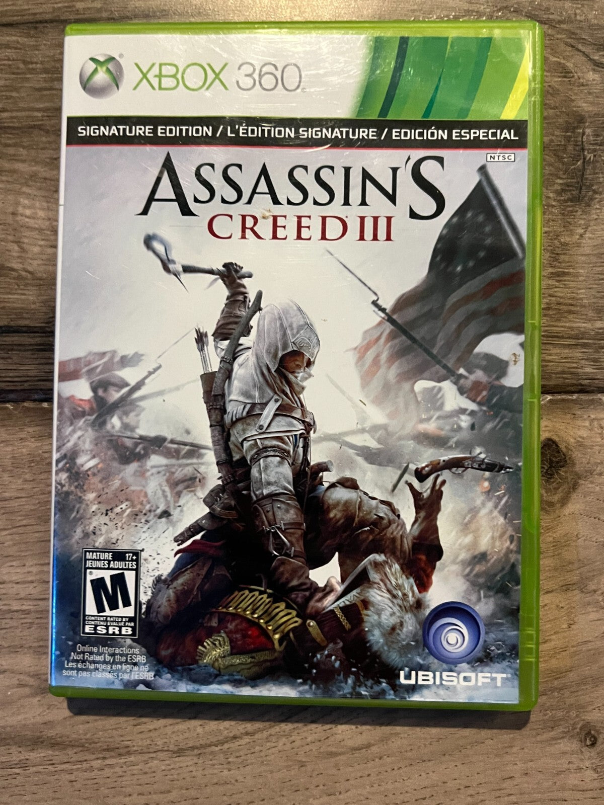 Assassin's Creed III: Signature Edition (Microsoft Xbox 360, 2012) CIB