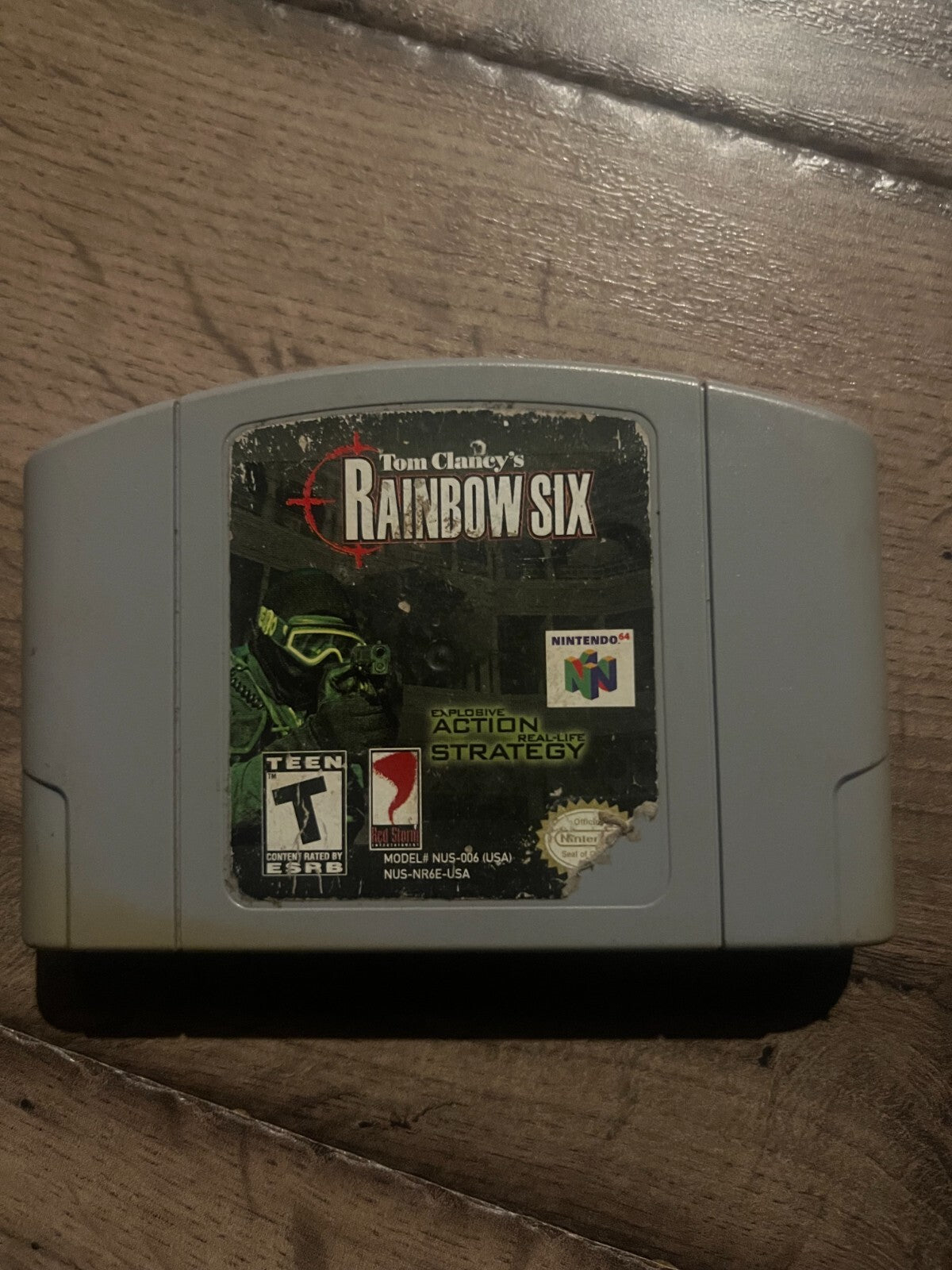 Tom Clancy's Rainbow Six (Nintendo 64, 1999) CART ONLY