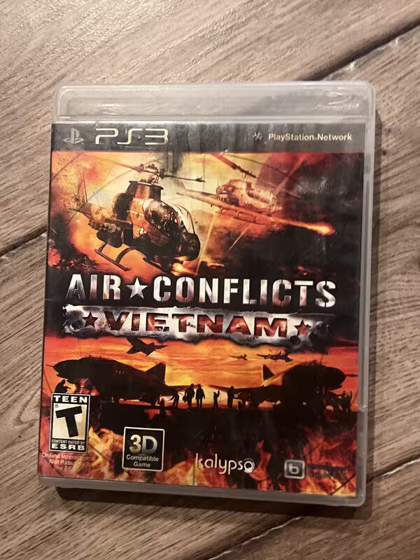 Air Conflicts: Vietnam (Sony Playstation 3, 2013) NO MANUAL