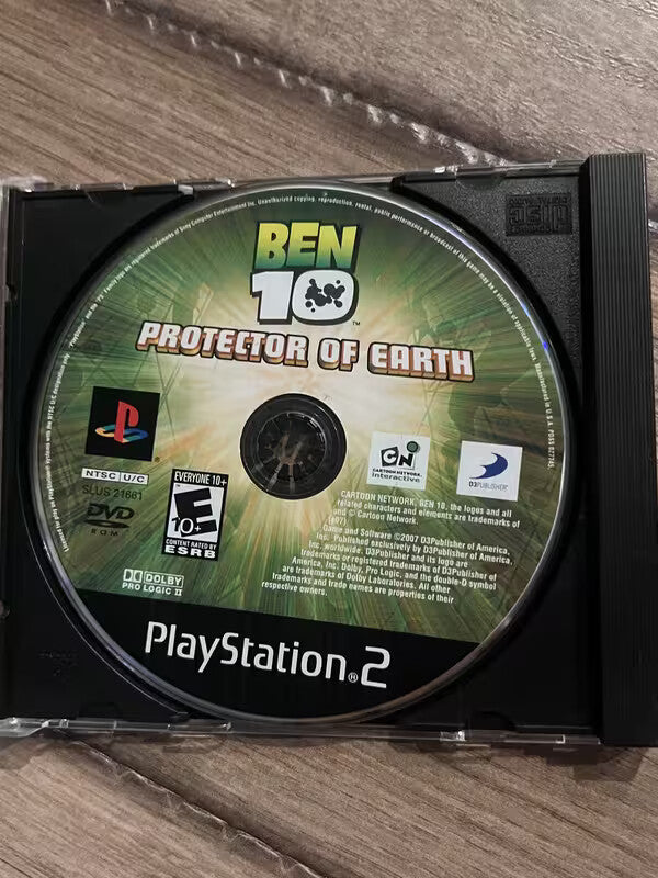 Ben 10 Protector of Earth (Sony Playstation 2, 2007) DISC ONLY