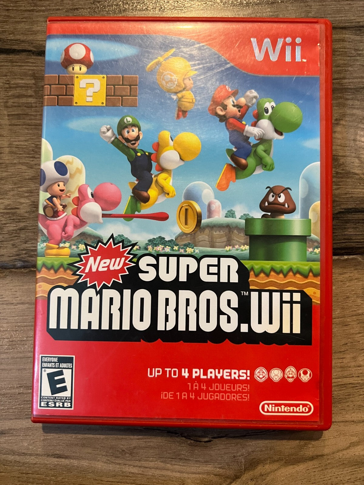 New Super Mario Bros. Wii (Nintendo Wii, 2009) CIB WITH INSERTS