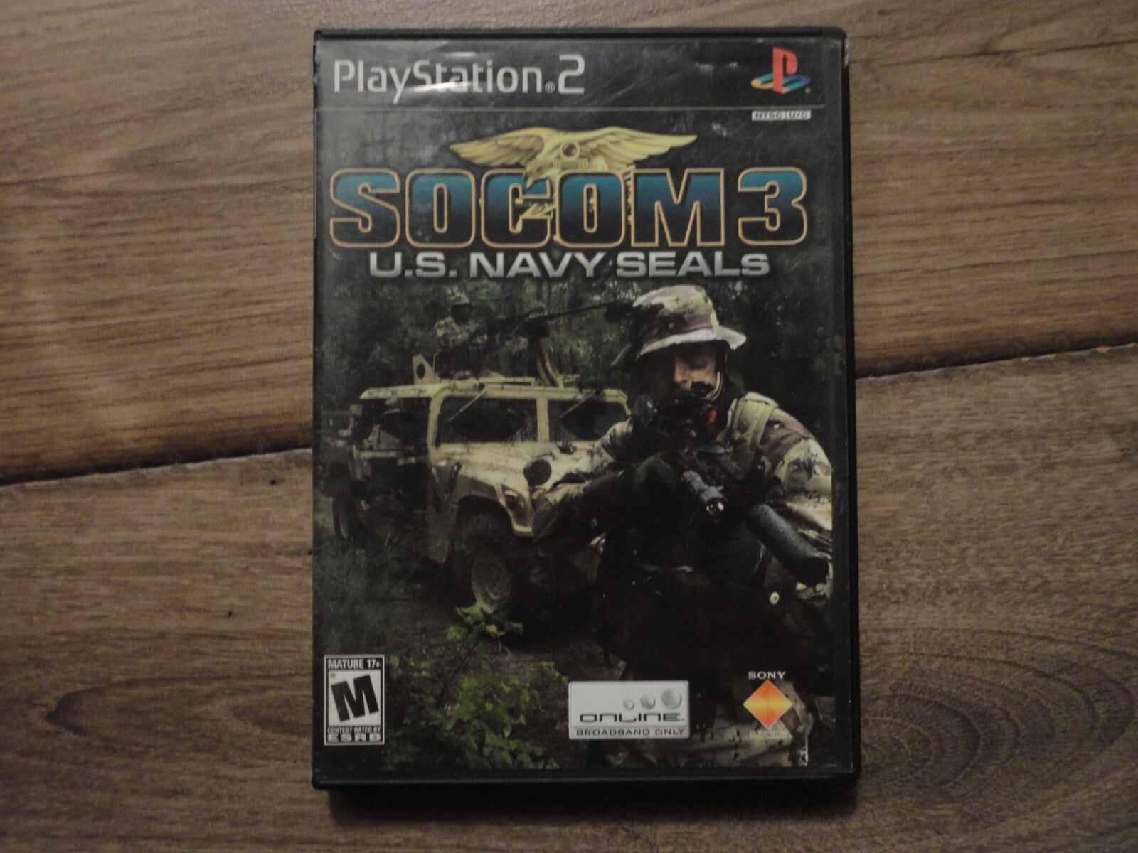 SOCOM 3: U.S. Navy SEALs (Sony PlayStation 2, 2005) READ