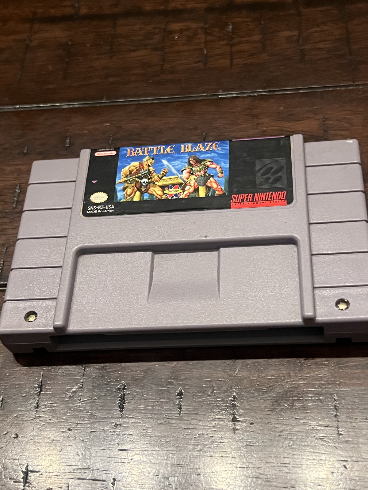 Battle Blaze (Super Nintendo SNES, 1993) CART ONLY