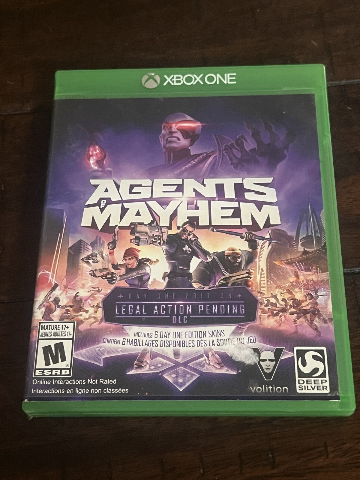 Agents of Mayhem (Microsoft Xbox One, 2017) CIB COMPLETE
